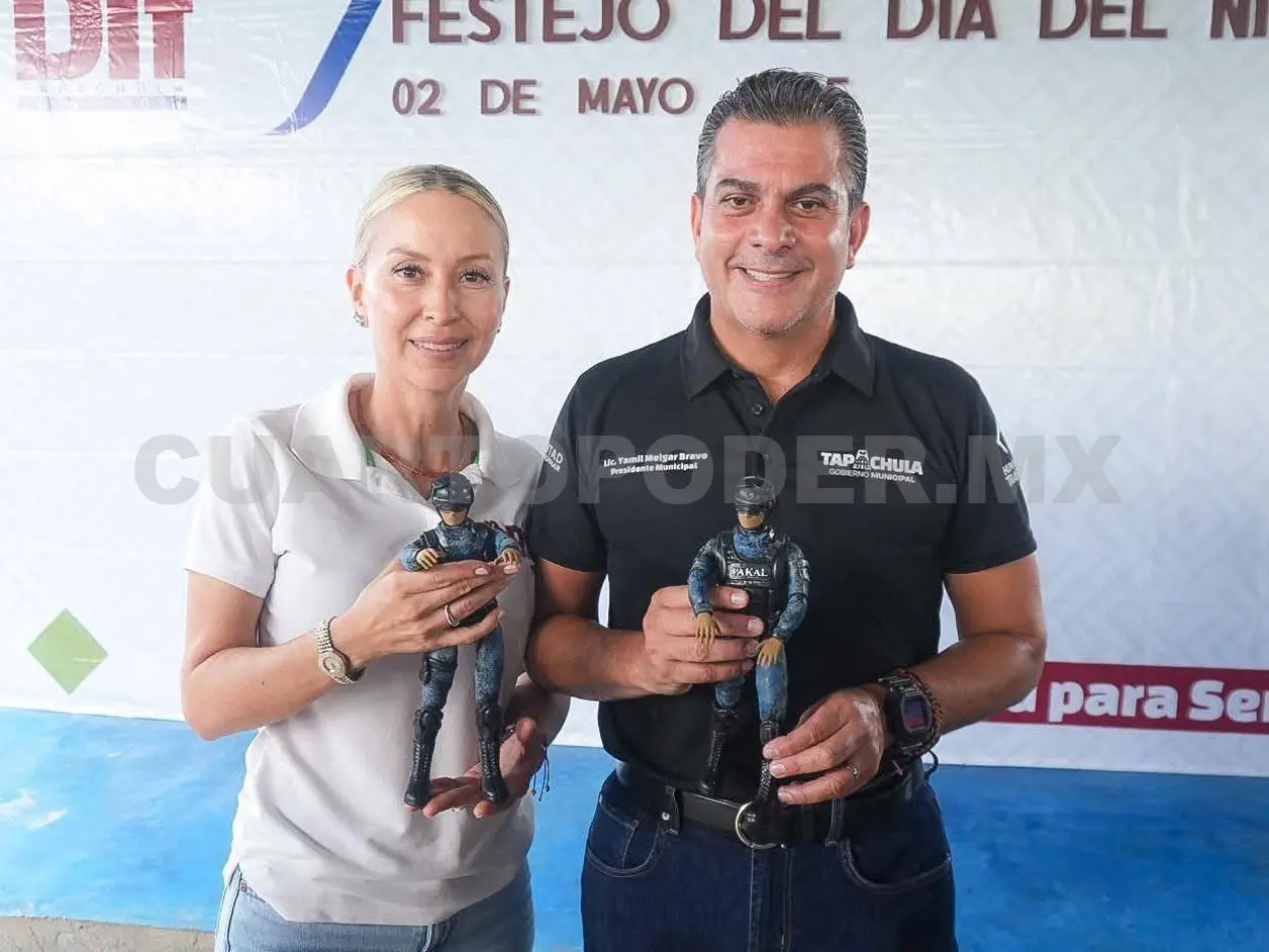 Comparte Yamil Melgar momentos de alegría con infancias
