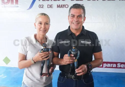 Comparte Yamil Melgar momentos de alegría con infancias