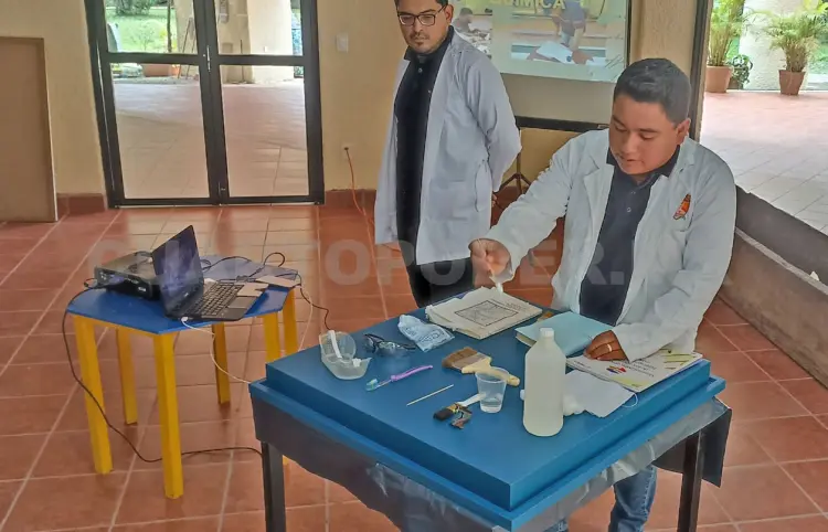 Realizan taller en el Museo de Sitio de Palenque