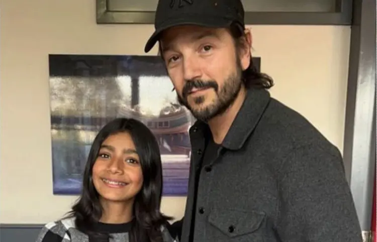 Frida Cruz en película de Diego Luna