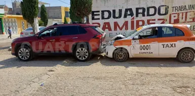Por un tope, transporte público impacta a SUV