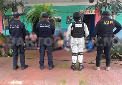Rescatan a 23 migrantes en presunta casa de seguridad