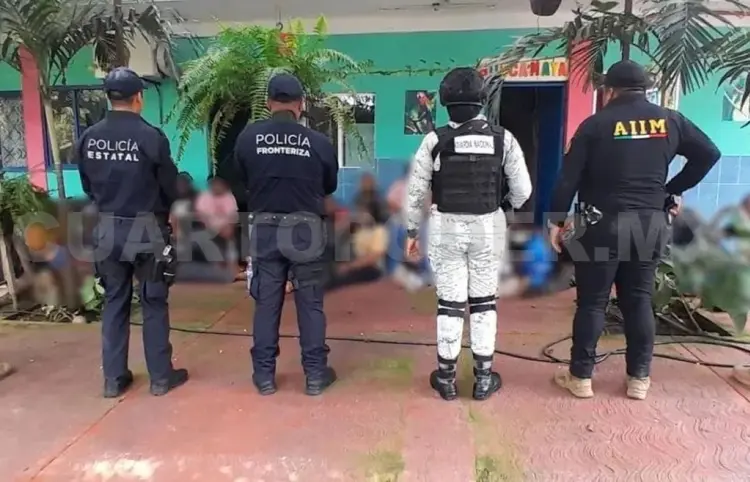 Rescatan a 23 migrantes en presunta casa de seguridad