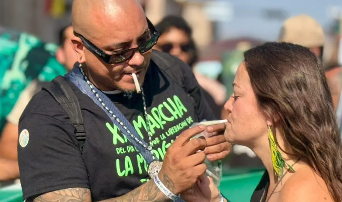 Marcha cannábica exige legalización y respeto a usuarios