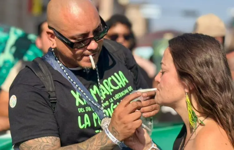 Marcha cannábica exige legalización y respeto a usuarios