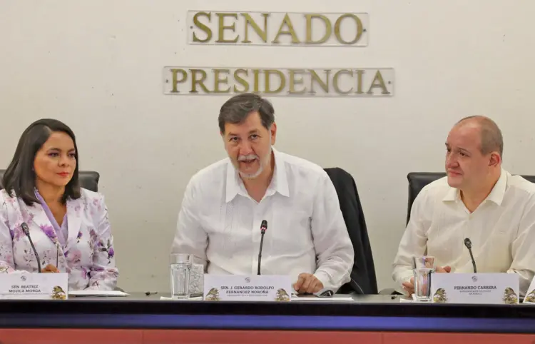 Noroña retira impugnación ante el INE