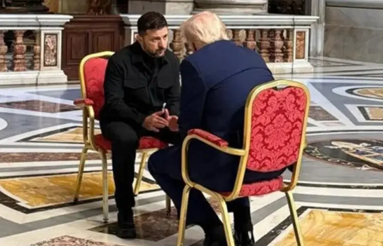 Posibilidad de sanciones a Rusia: charla Trump-Zelensky