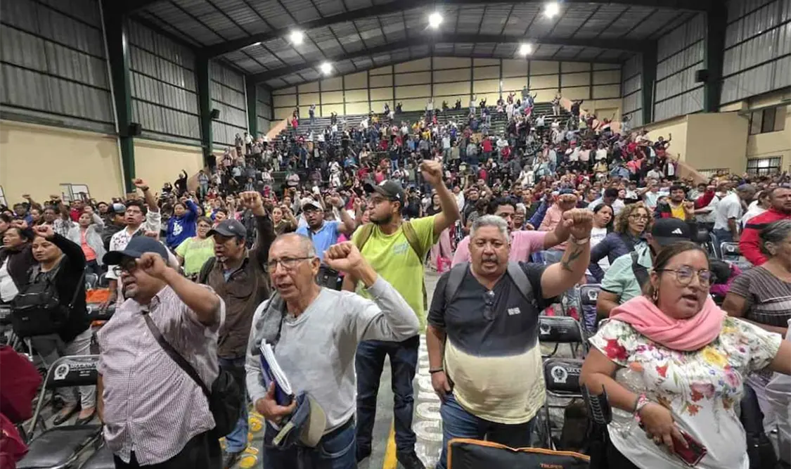 Sección 22 se une a paro del 15 de mayo