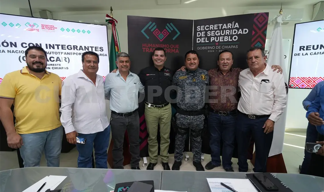 Reconoce la Canacar el trabajo de la SSP