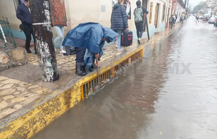 Sorprende granizada en San Cristóbal de Las Casas