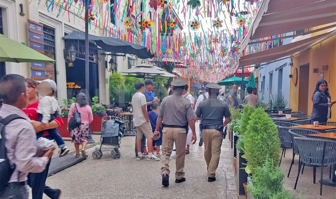 Realizan patrullajes preventivos en centros turísticos