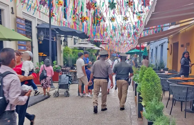 Realizan patrullajes preventivos en centros turísticos