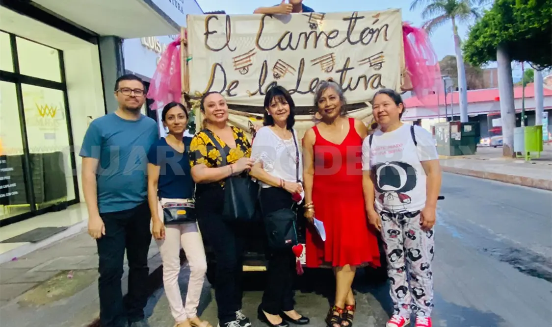 Despiden al Carretón de la Lectura