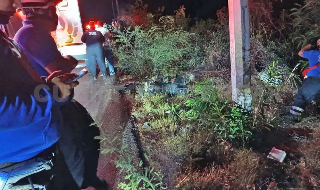Dos malheridos en carreterazo rumbo a San Fernando