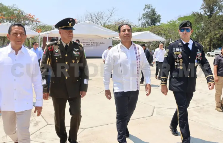 Atestigua Aparicio Avendaño Protesta de Bandera de Soldados