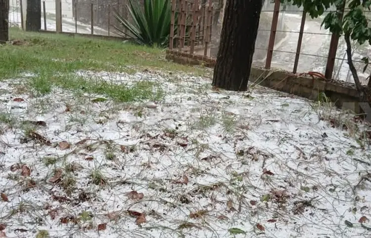 Se registra segunda granizada en SCLC