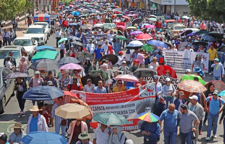 CNTE sí se va a paro, pero no marchará