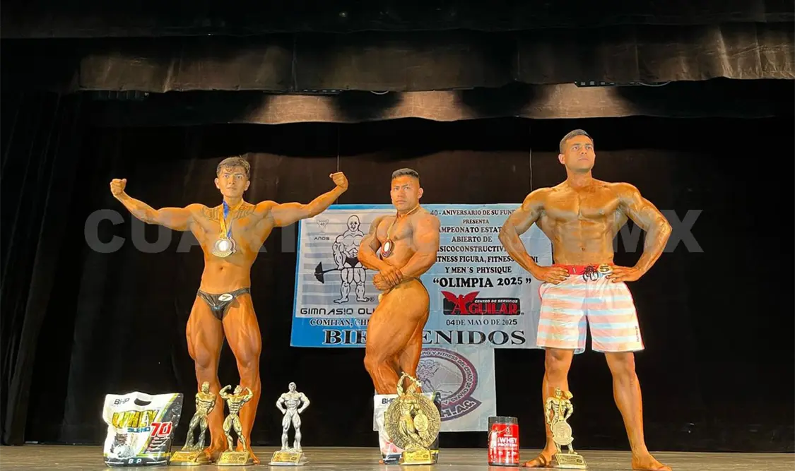 Osvaldo Chávez Cruz conquista el Mr. Olimpia