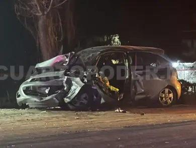 Fatal accidente: un muerto y tres malheridos
