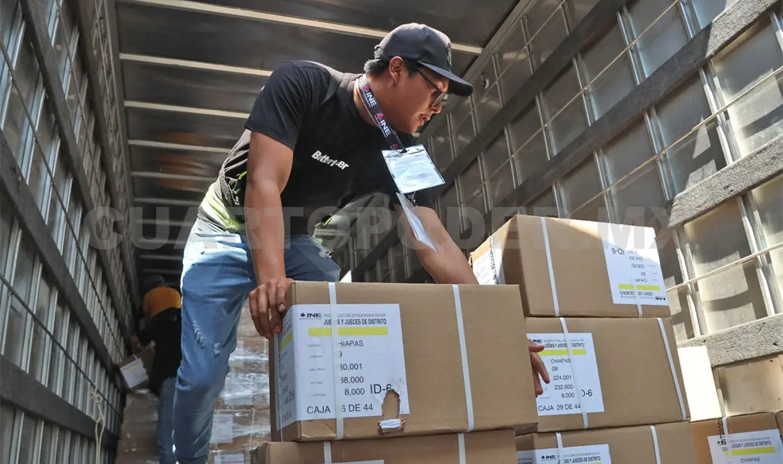 Más de 24 millones de boletas arriban a nuestro estado