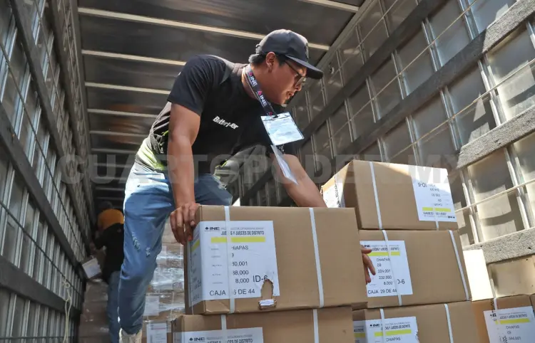 Más de 24 millones de boletas arriban a nuestro estado