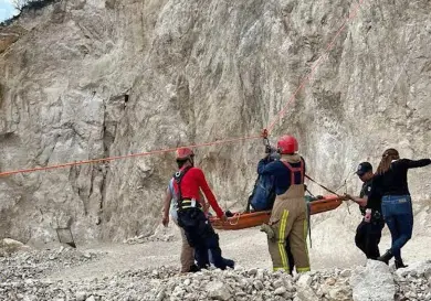 Localizan cuerpo en bancos de arena