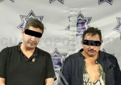 Detienen a dos sujetos por andar armados