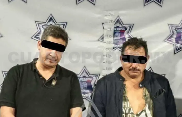Detienen a dos sujetos por andar armados