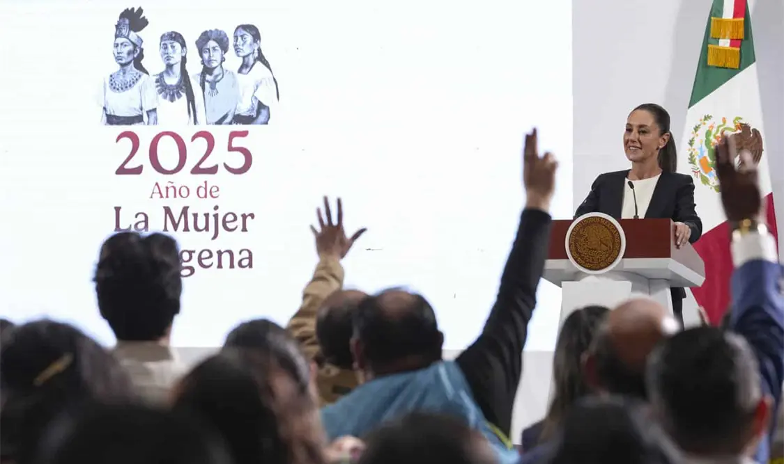 Hubo 21 homicidios diarios menos gracias a la implementación de la Estrategia Nacional de Seguridad y a la coordinación en todo el país: Sheinbaum. Cortesía