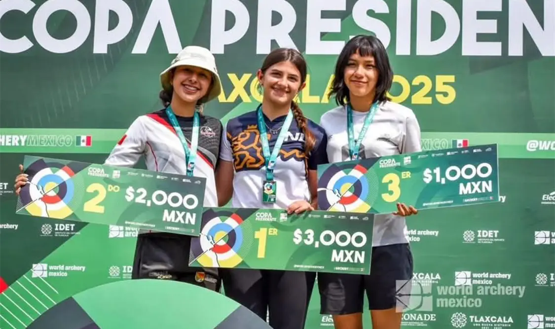 Chiapas conquista 9 medallas en Copa Presidente