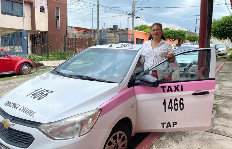 Ser mujer taxista en Tapachula, todo undesafío