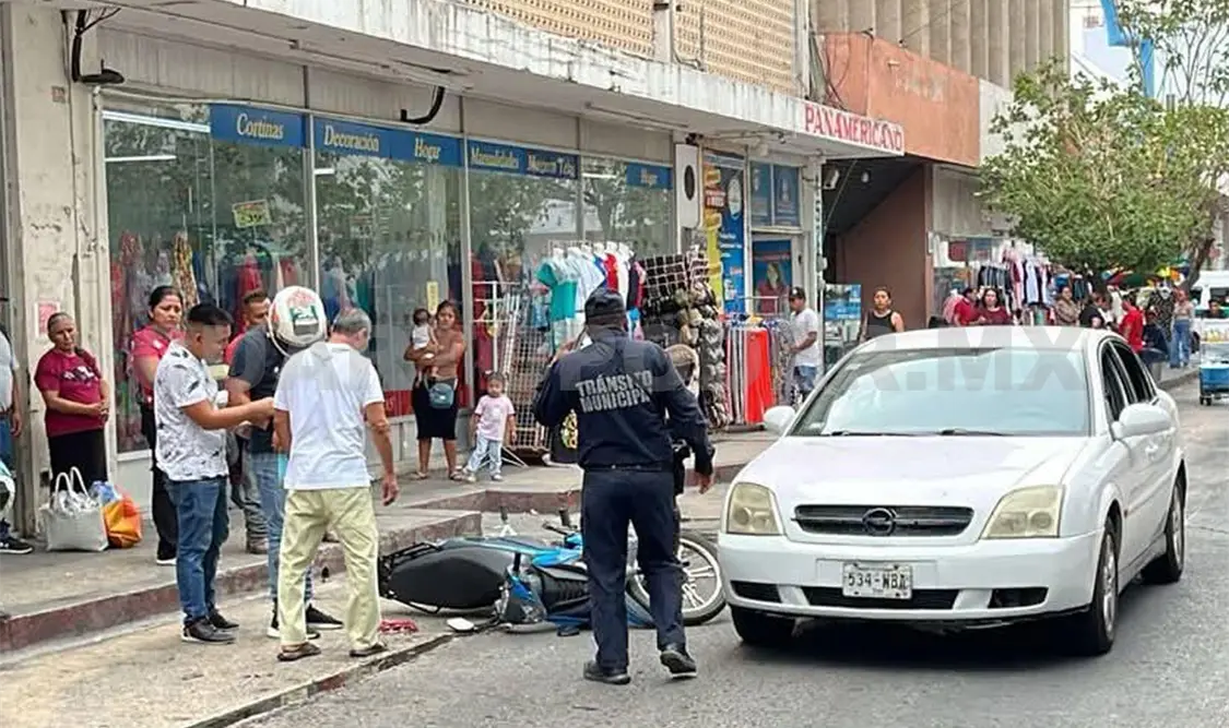 Lo atropellan en pleno centro de la capital