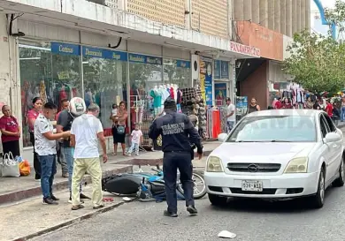 Lo atropellan en pleno centro de la capital