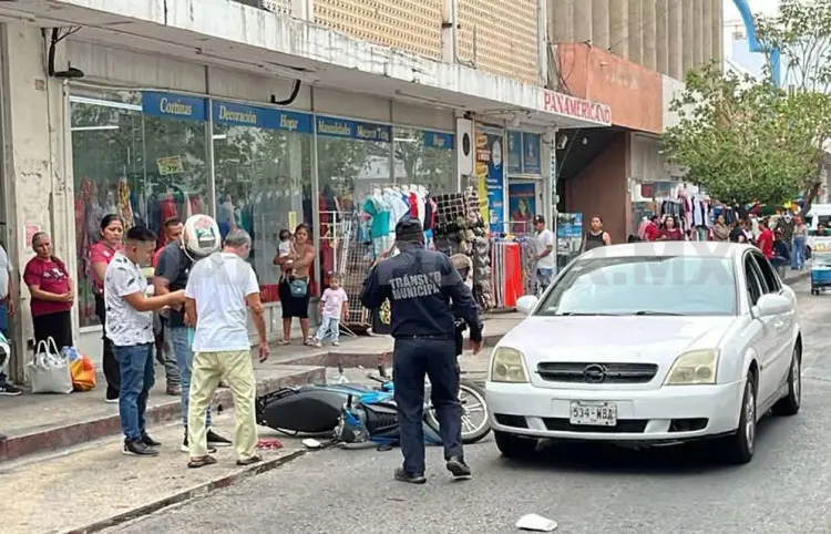 Lo atropellan en pleno centro de la capital