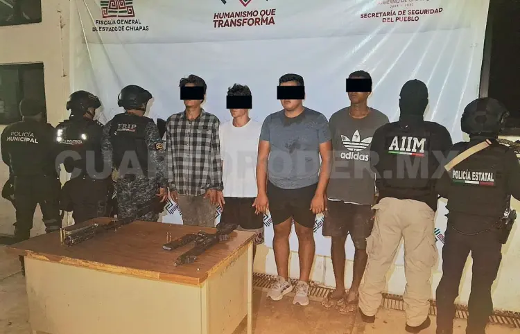 Arrestan a cuatro por asalto en una carnicería
