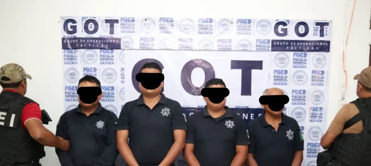 Custodios continúan detenidos. Cortesía