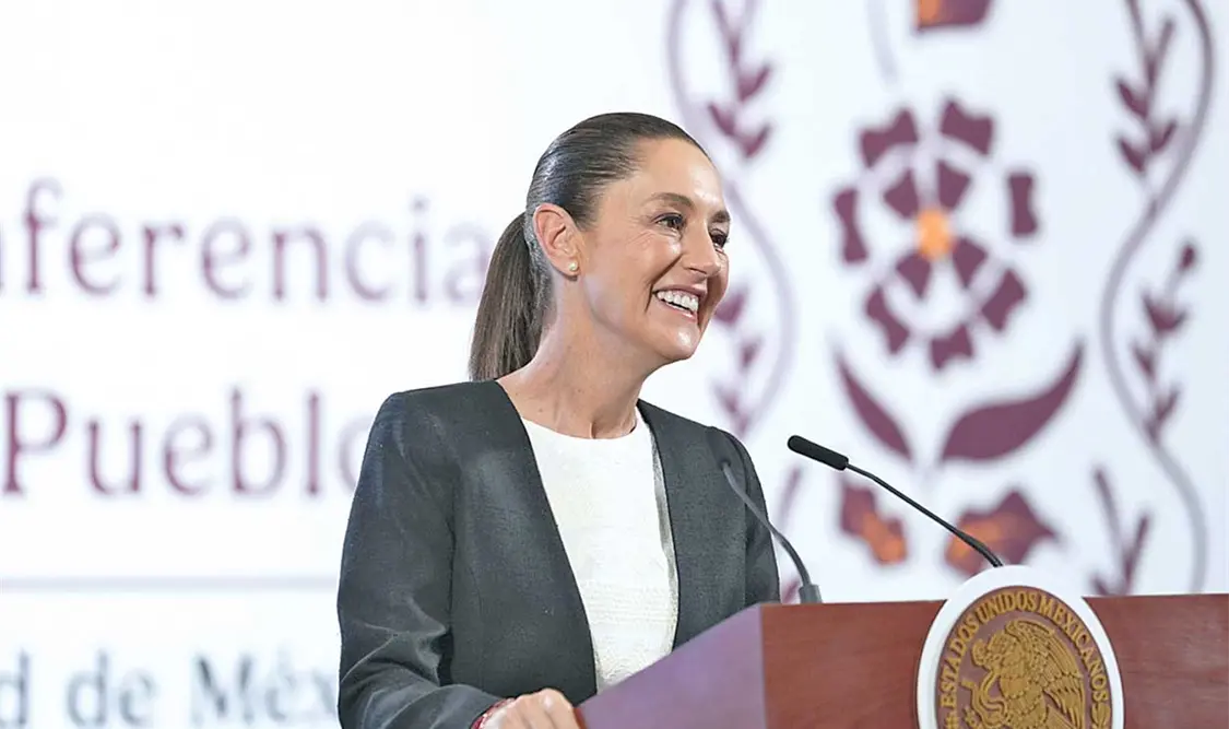 La presidenta Claudia Sheinbaum pidió a la ciudadanía cuidar de las madres los 365 días del año. Cortesía