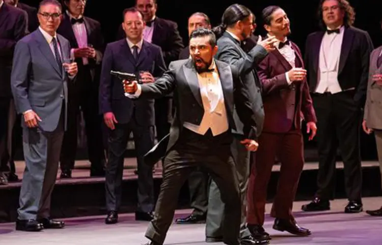El escenario es para Rigoletto