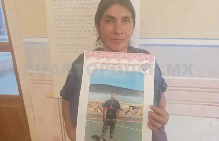 Tras dos años, madre recibe los restos de su hijo