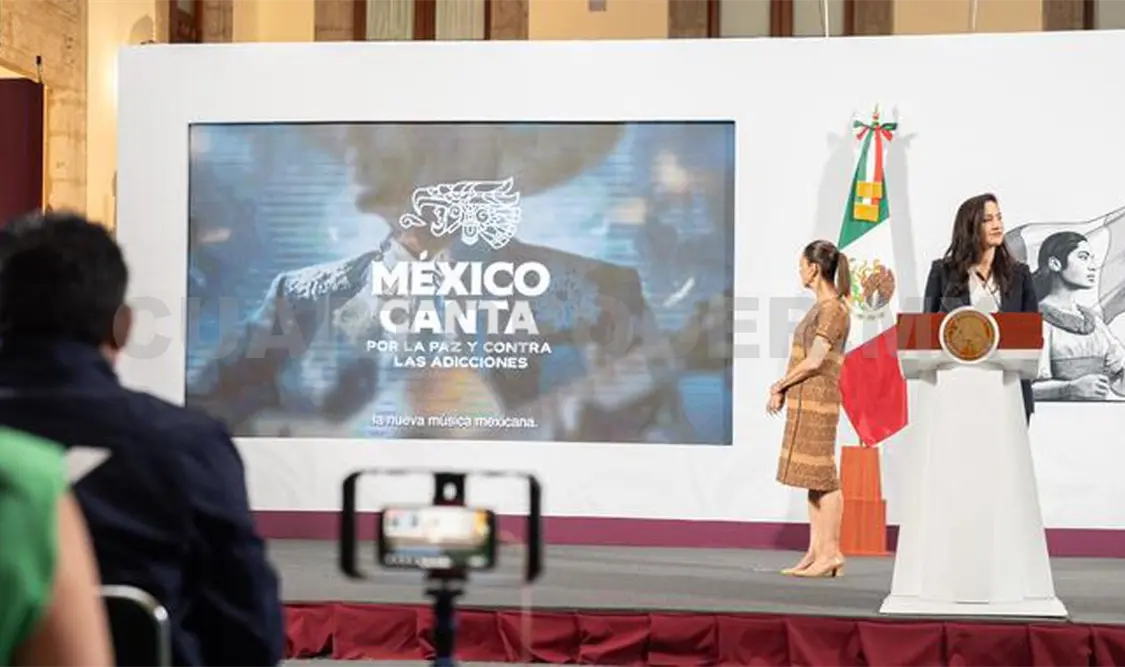 México canta contra las adicciones