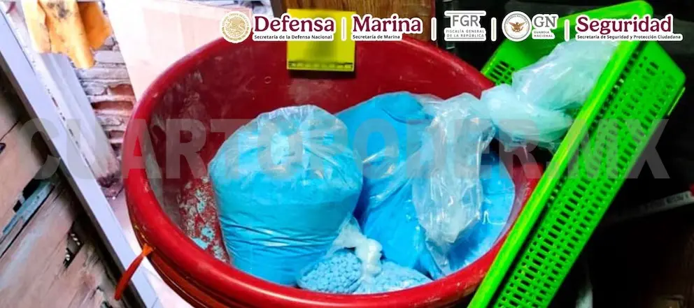 Aseguran más de 80 kilos de droga vinculada al CJNG en Tijuana
