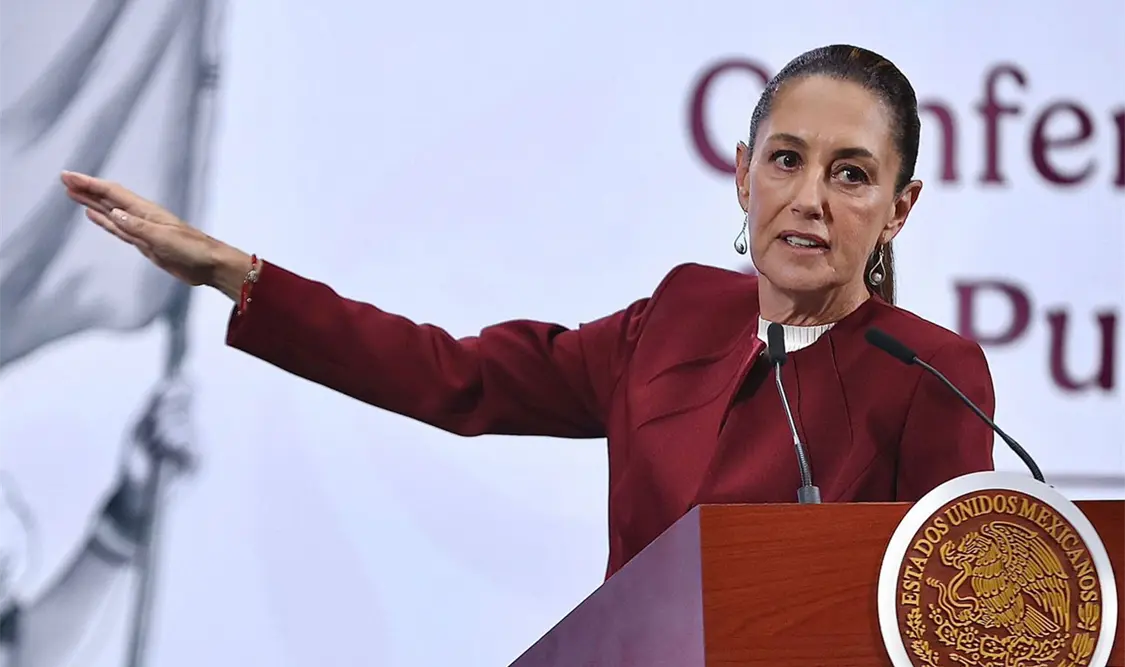 Pedirá Claudia información a EUA sobre retiro de visa