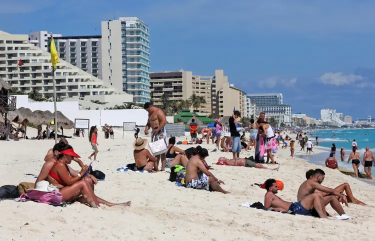 Suma 3.67 mil mdd en marzo turismo