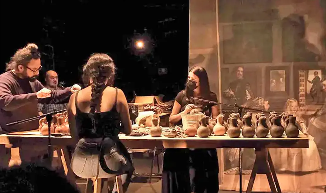 Bucarofagia (inventario) se presentó en el marco del Festival El Aleph 2025, con entrada gratuita. Cortesía