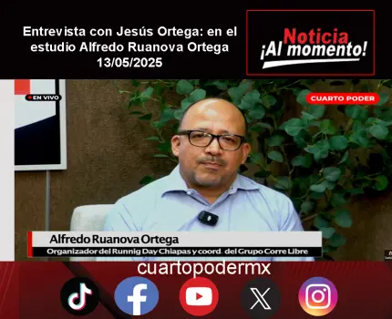 Entrevista con Jesús Ortega: en el estudio Alfredo Ruanova Ortega