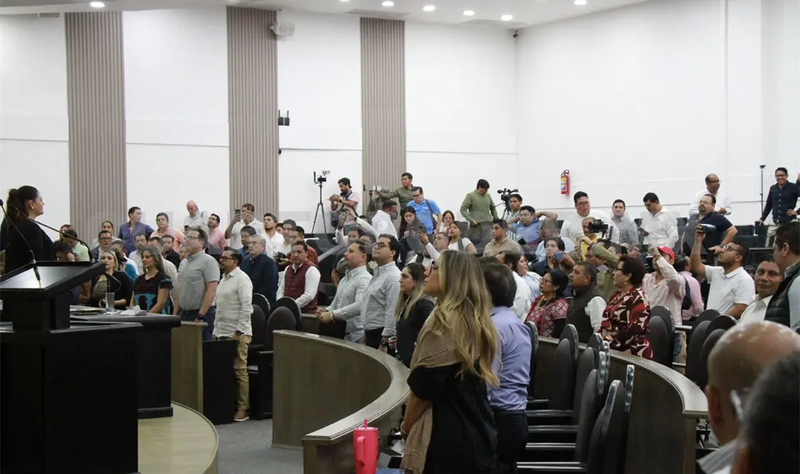 Consideraron es inaceptable que una persona con ese historial sea reconocida en un espacio institucional. Diego Pérez / CP