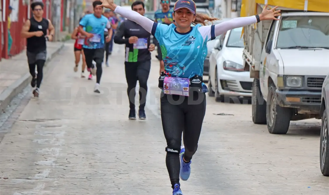 La carrera se llevará a cabo el domingo 6 de julio a partir de las 7:00 horas, en el parque central de Chiapa de Corzo, punto de salida y meta del recorrido. Diego Pérez/CP