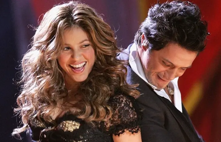 Sanz dedica mensaje a Shakira