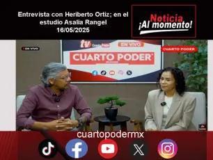 Entrevista con Heriberto Ortiz; en el estudio Asalia Rangel