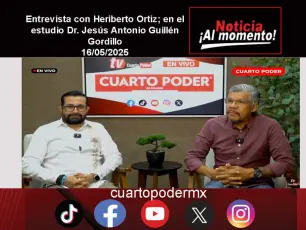 Entrevista con Heriberto Ortiz; en el estudio Dr. Jesús Antonio Guillén Gordillo